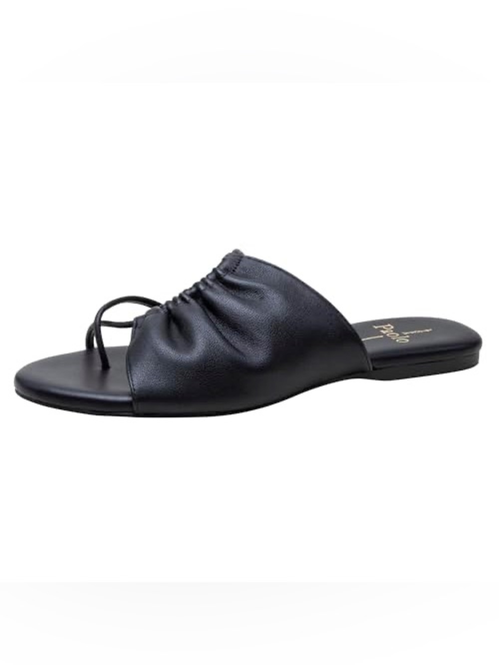 NIB SZ 8 linea paolo leather slides sz 8